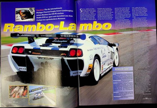Sport auto 1998 lamborghini - sport, 08/1998