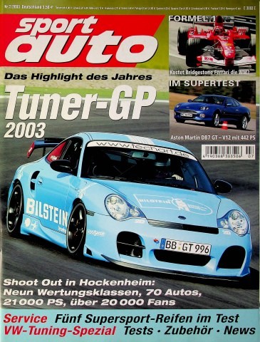 Sport auto 2003 - 1), 07/2003