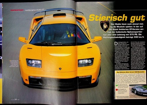 Sport auto 2000 lamborghini - auto, 07/2000