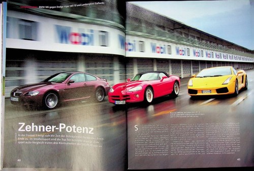 Sport auto 2005 - 07/2005, lamborghini