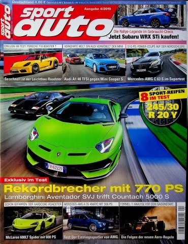 Sport auto 2019 - sport,